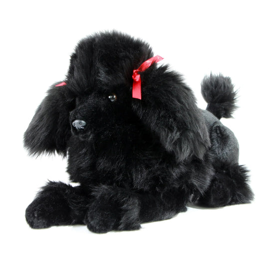 Romeo (Poodle, black - 30cm crouching)