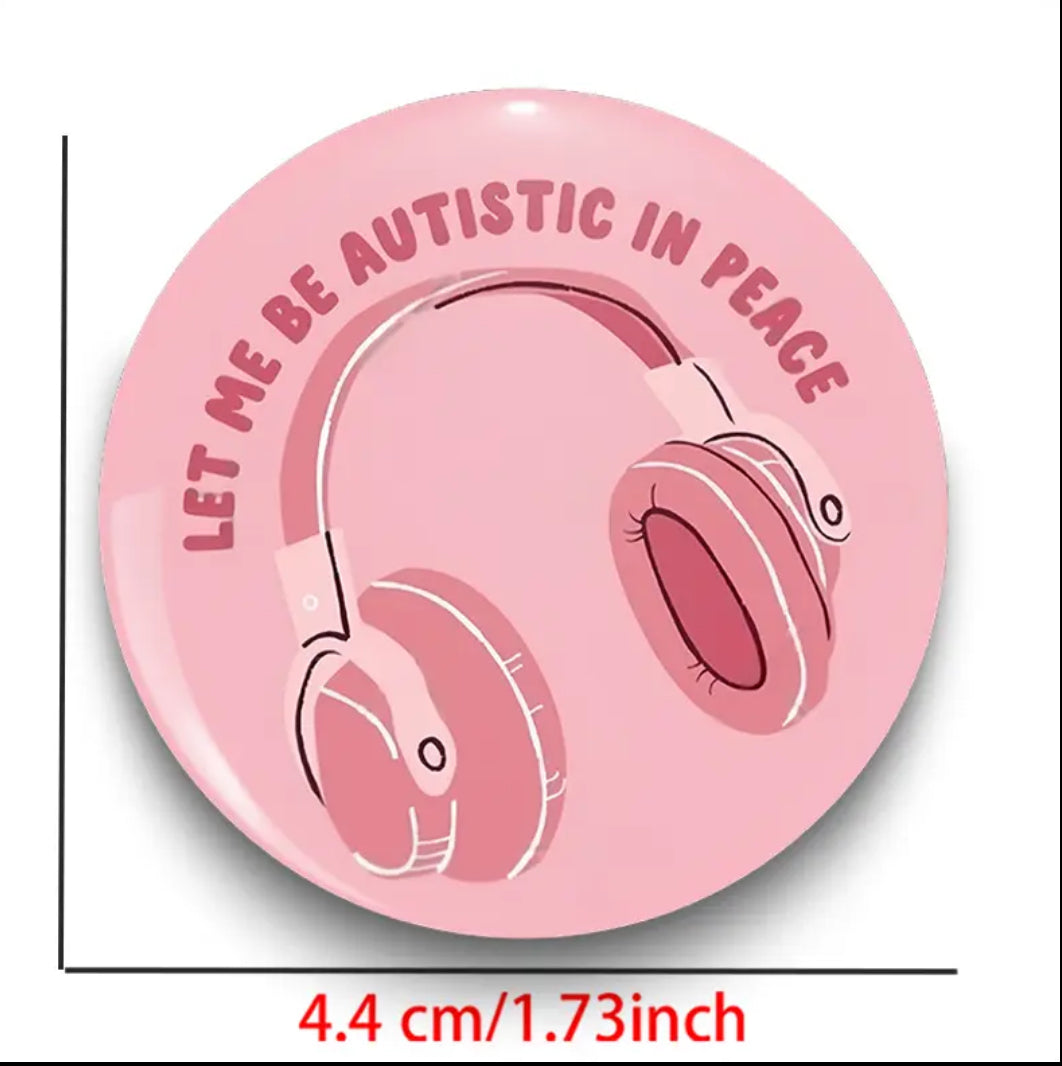 Neurodiverse badges (round)
