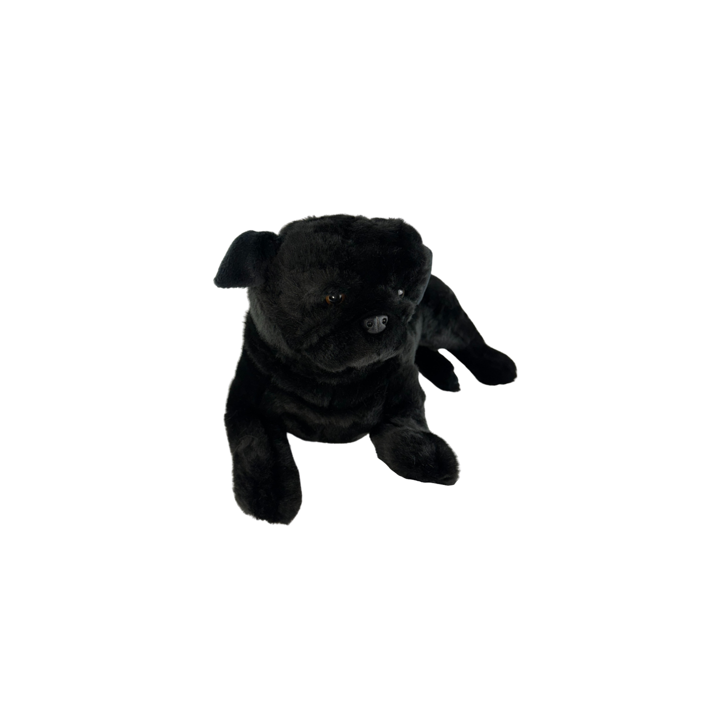 Bandit - Pug - 44cm lying (Black)