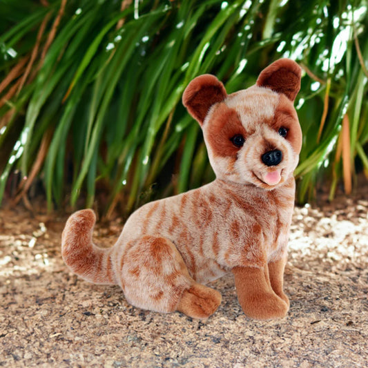 Blaze (Cattle Dog - 22cm sitting, red)