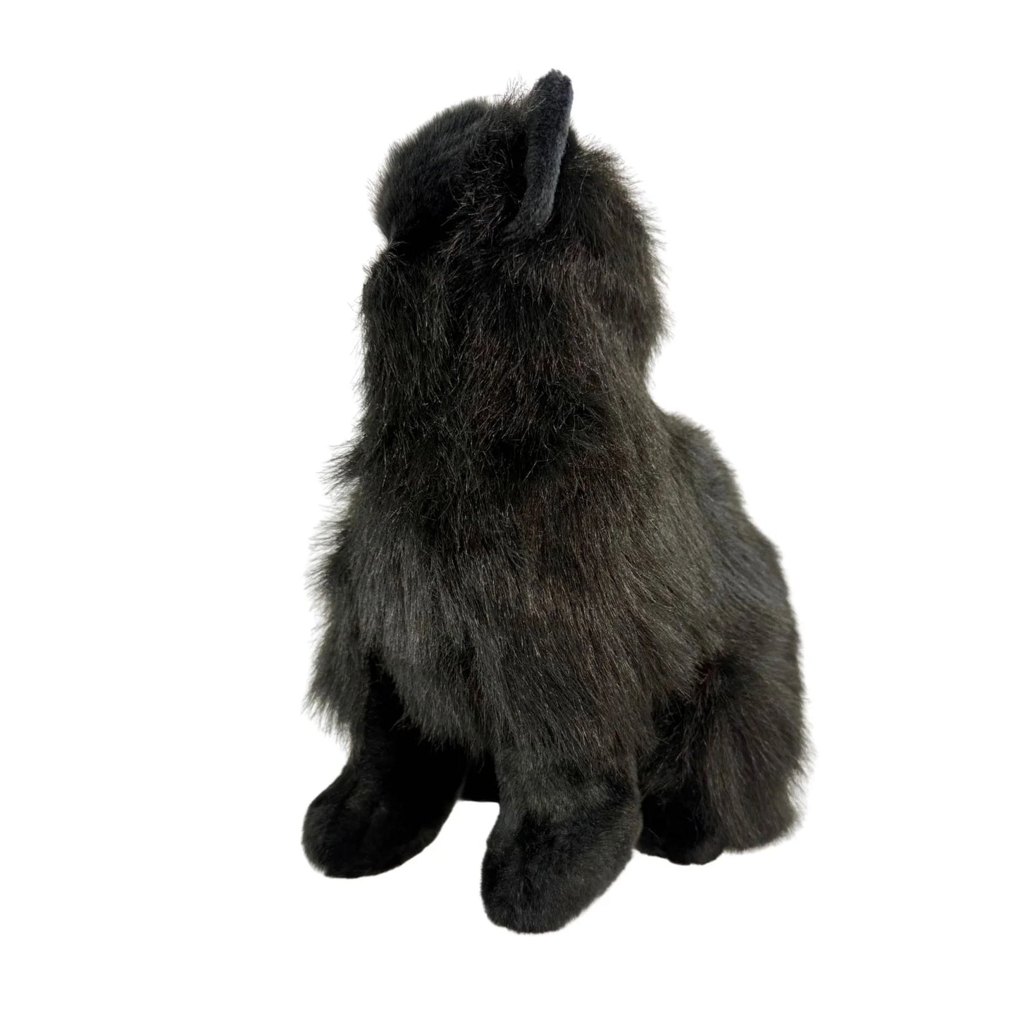 Crystal - Black Cat - 34cm sitting