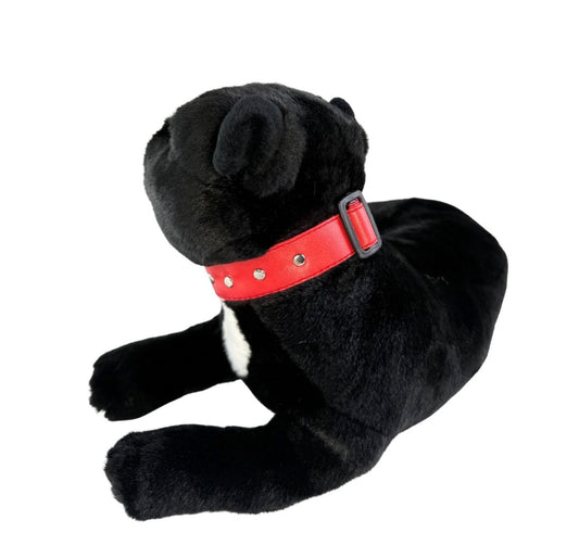 Pepper (Staffy - 35cm lying, black)