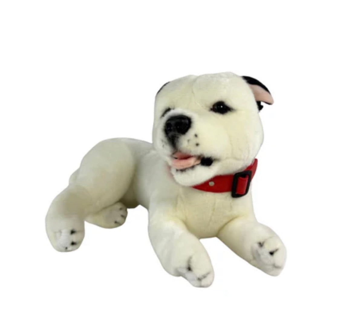 Winter (Staffy - 35cm lying, white)