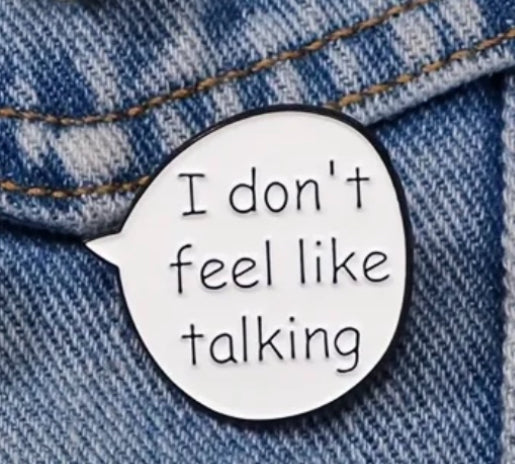 Neurodiverse badges (metal pins)