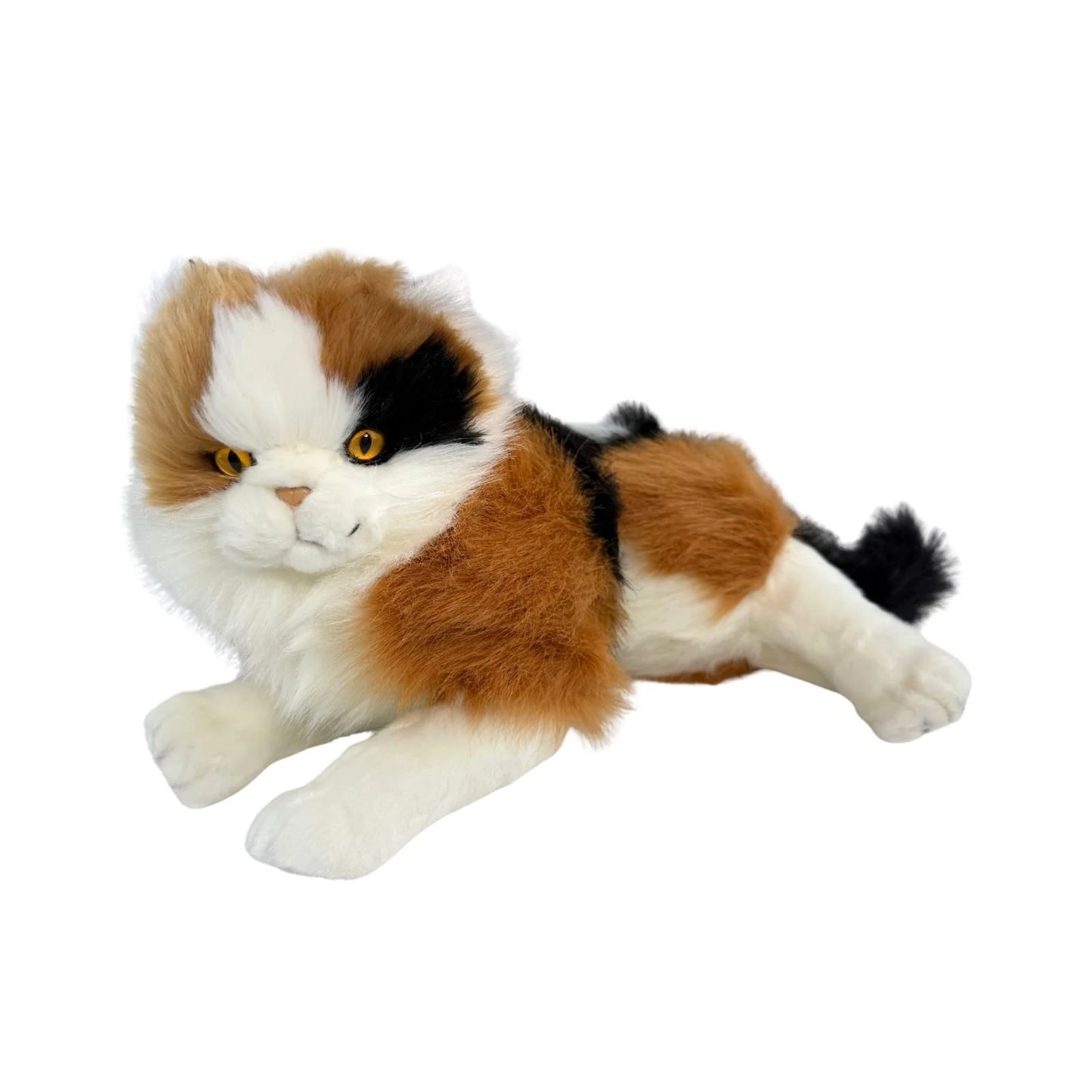 Marmalade - Calico Cat - 38cm Lying
