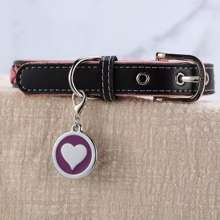 Pet ID tag (heart)