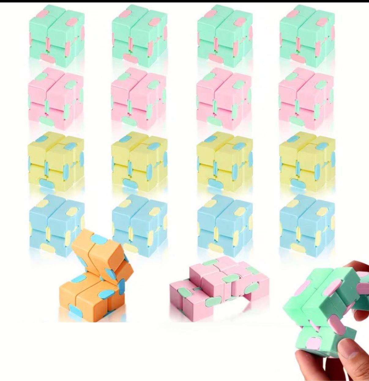 Colourful Infinity Cube Fidget