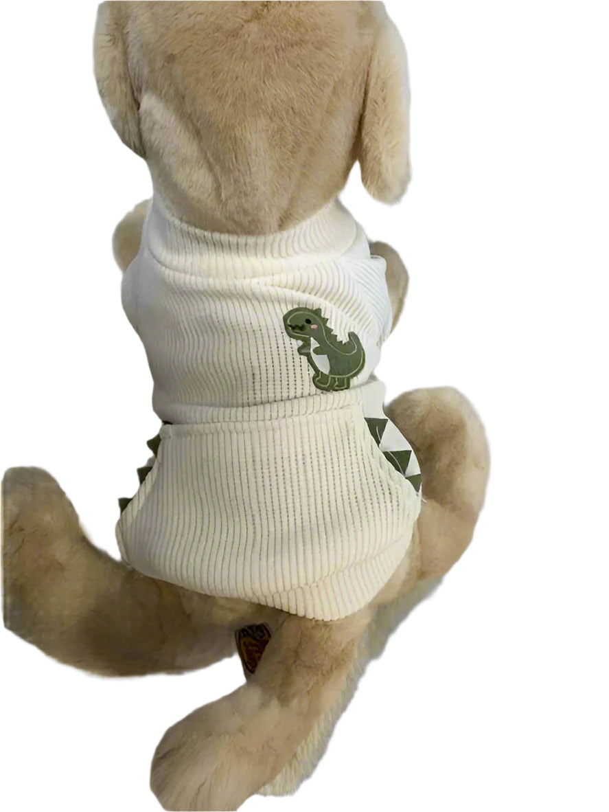 Dinosaur dog jumper