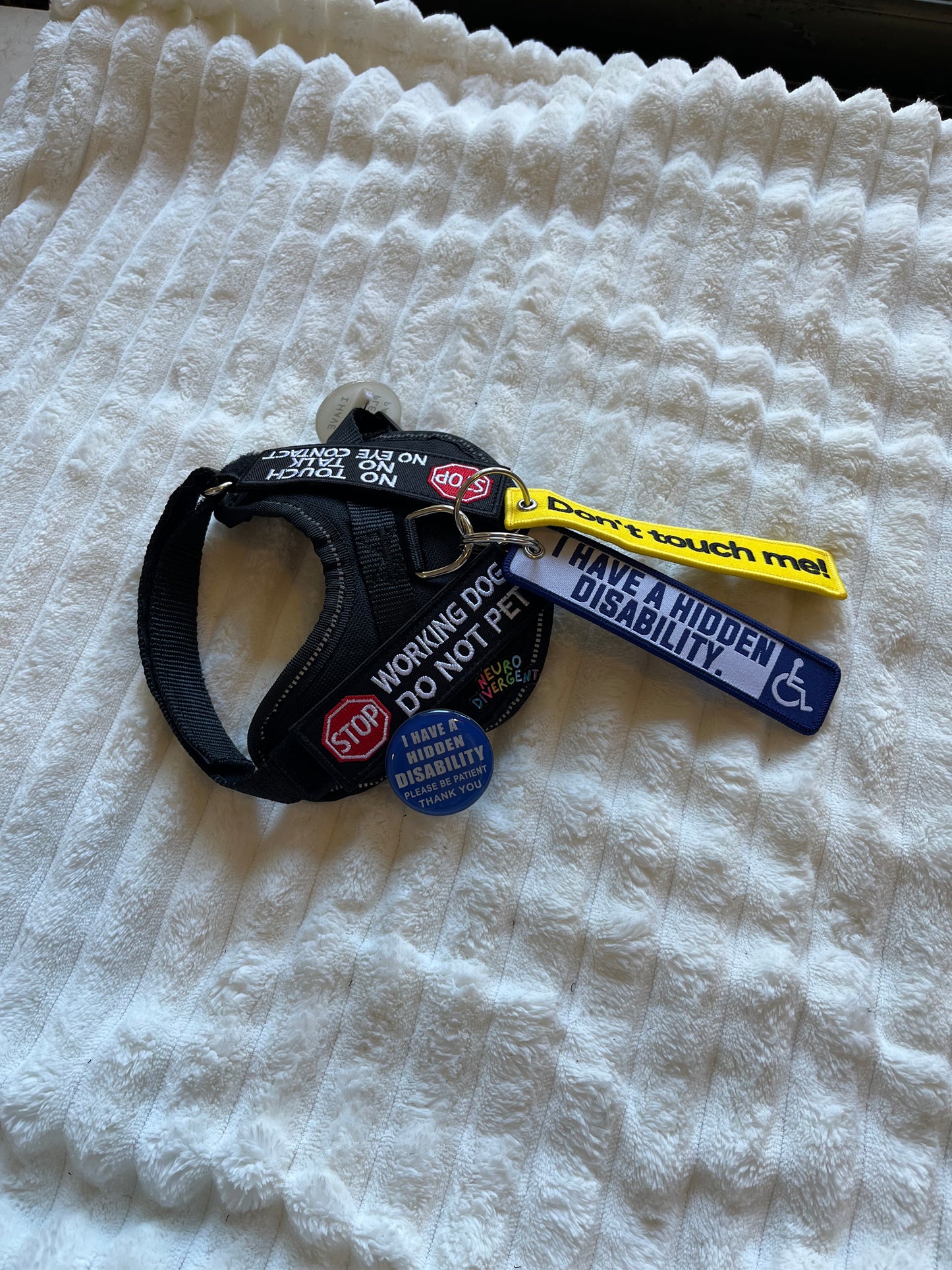 Neurodiverse badges (metal pins)