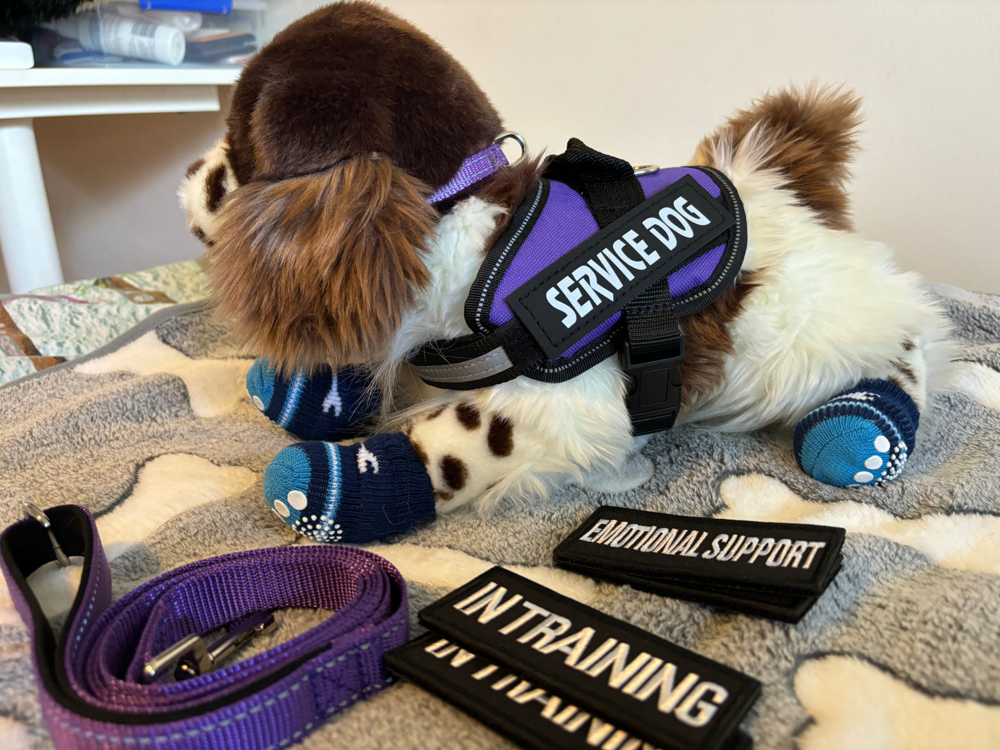 Service dog vest (Velcro version)