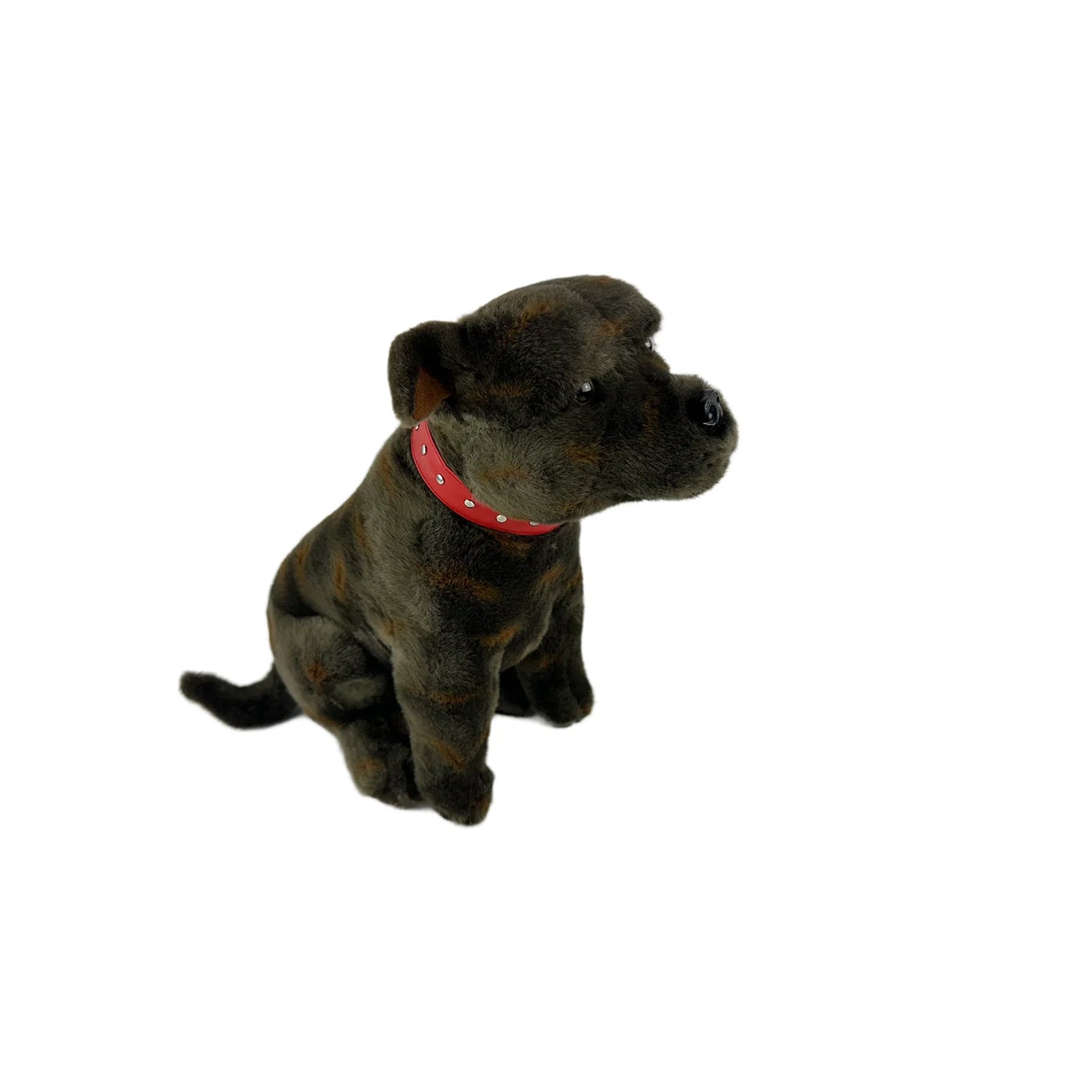 Lester - Staffy - 32cm sitting, brown