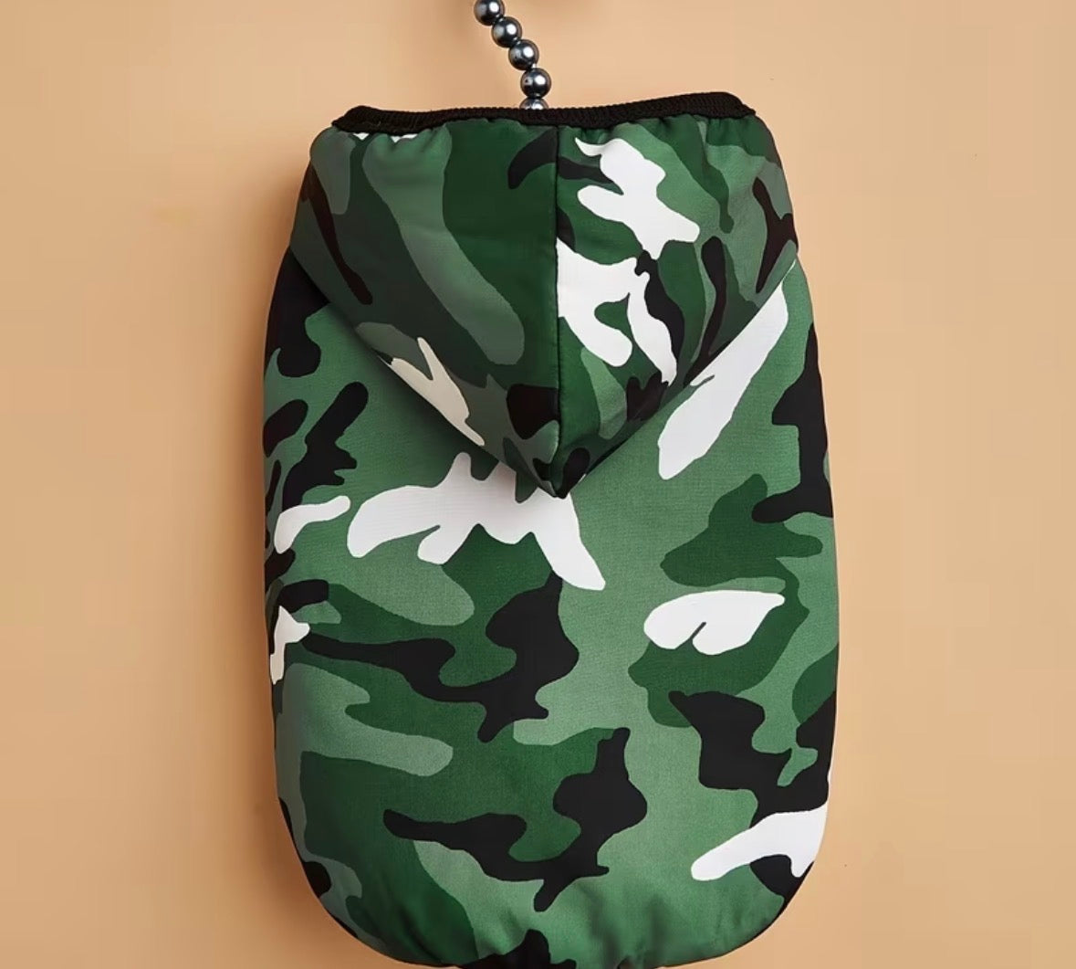 Camo hoodie sleeveless