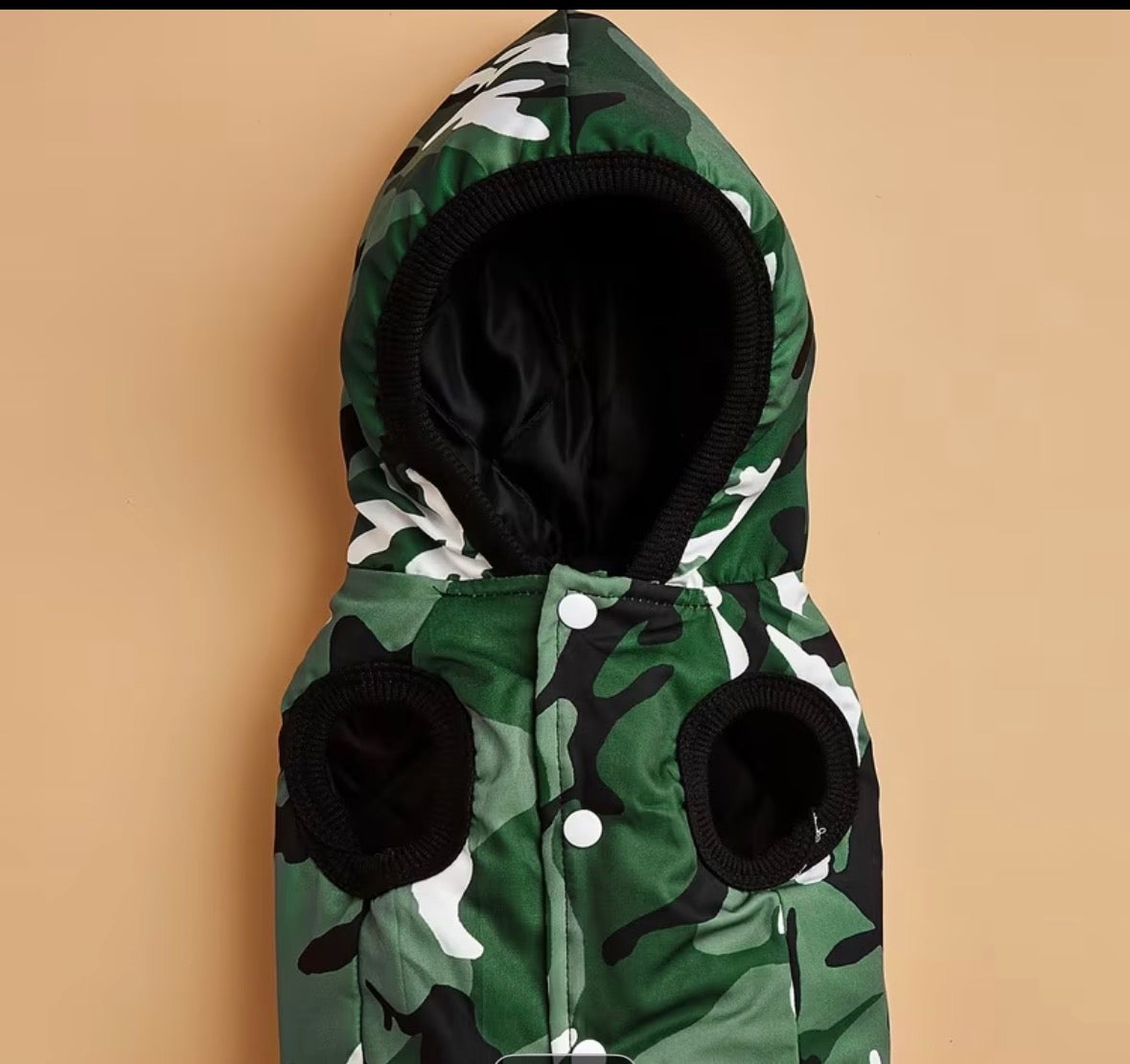 Camo hoodie sleeveless