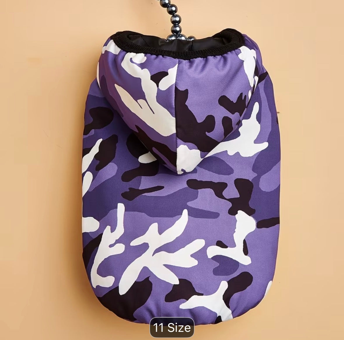 Camo hoodie sleeveless