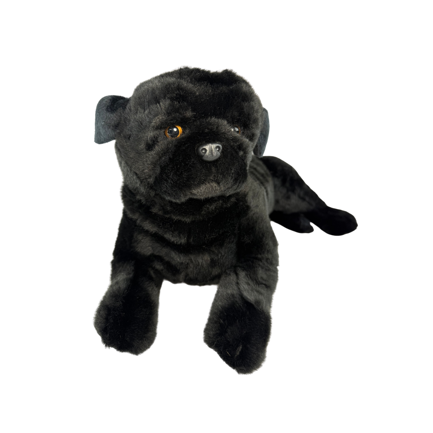 Bandit - Pug - 44cm lying (Black)