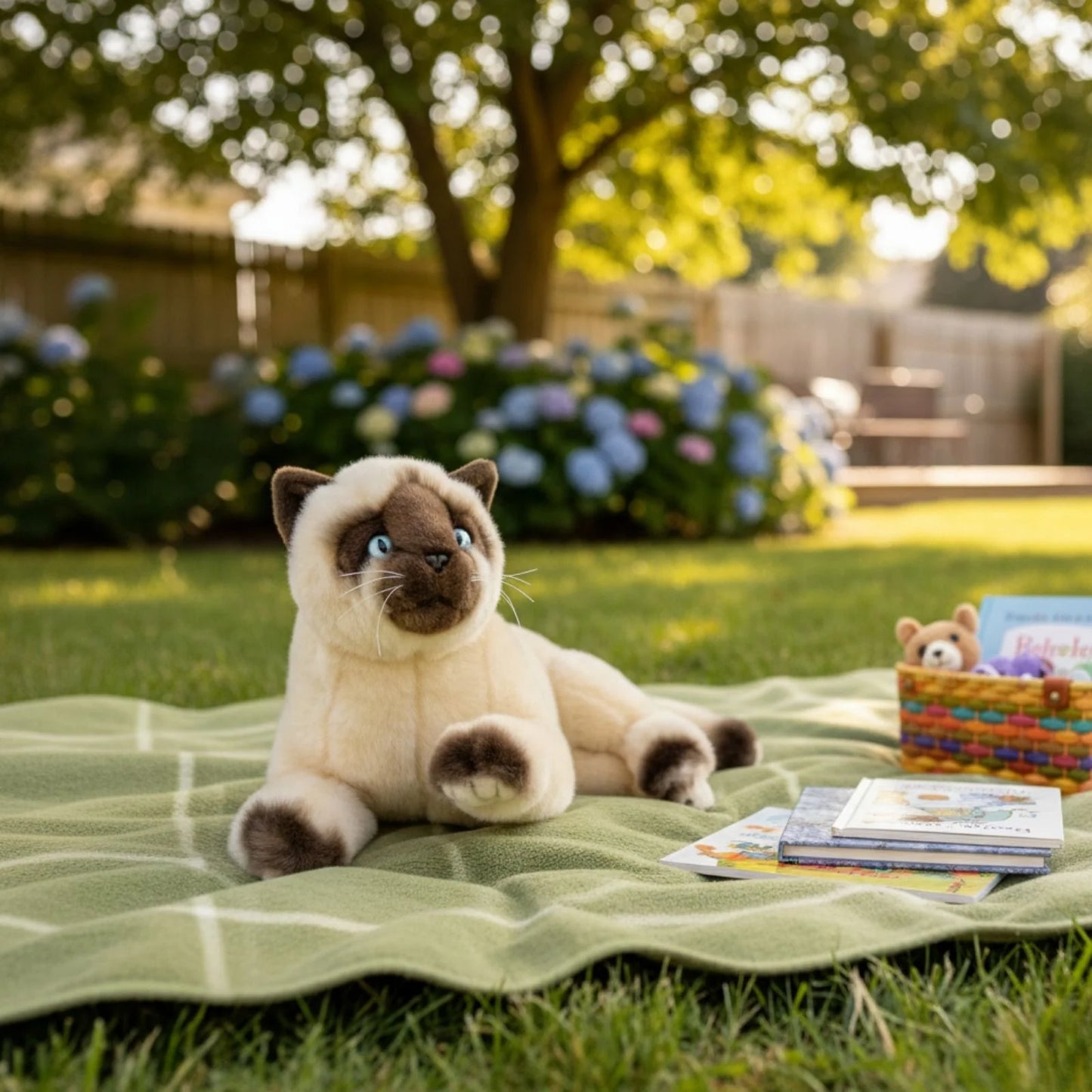 Blossum - Siamese Cat - 30cm lying