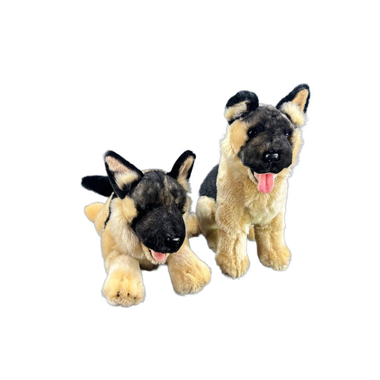 Bobby (German Shepherd - 30cm sitting, black face)