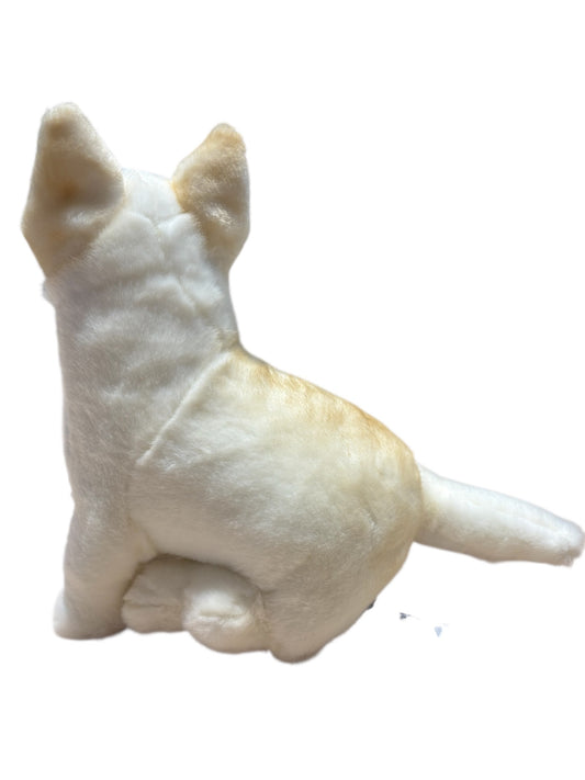 Ivory - Dingo - 25cm sitting, white