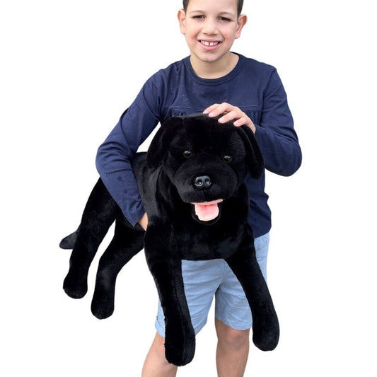 Boots (Labrador - 62cm lying, black)