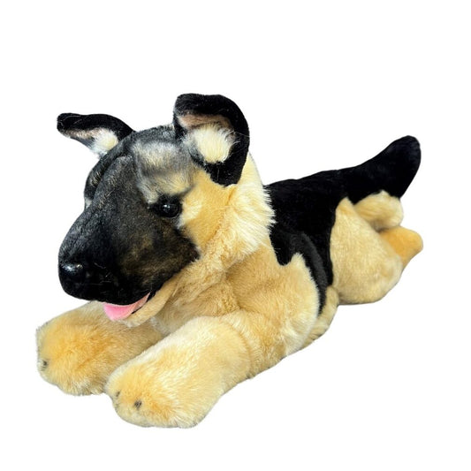 Boss (German Shepherd - 28cm floppy, black face)