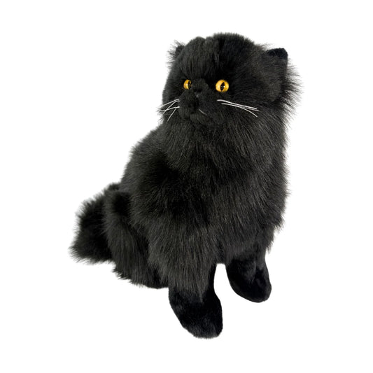 Crystal - Black Cat - 34cm sitting