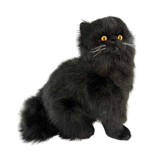 Crystal - Black Cat - 34cm sitting