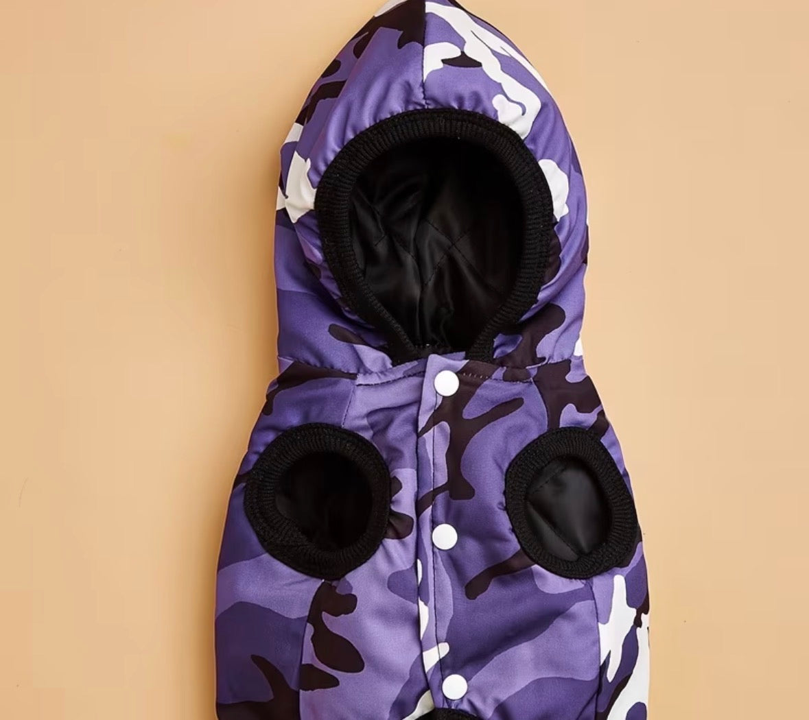 Camo hoodie sleeveless