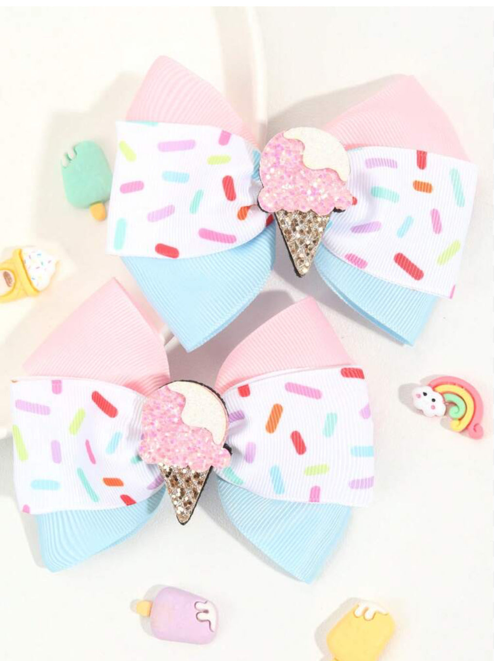 Dessert hair clips