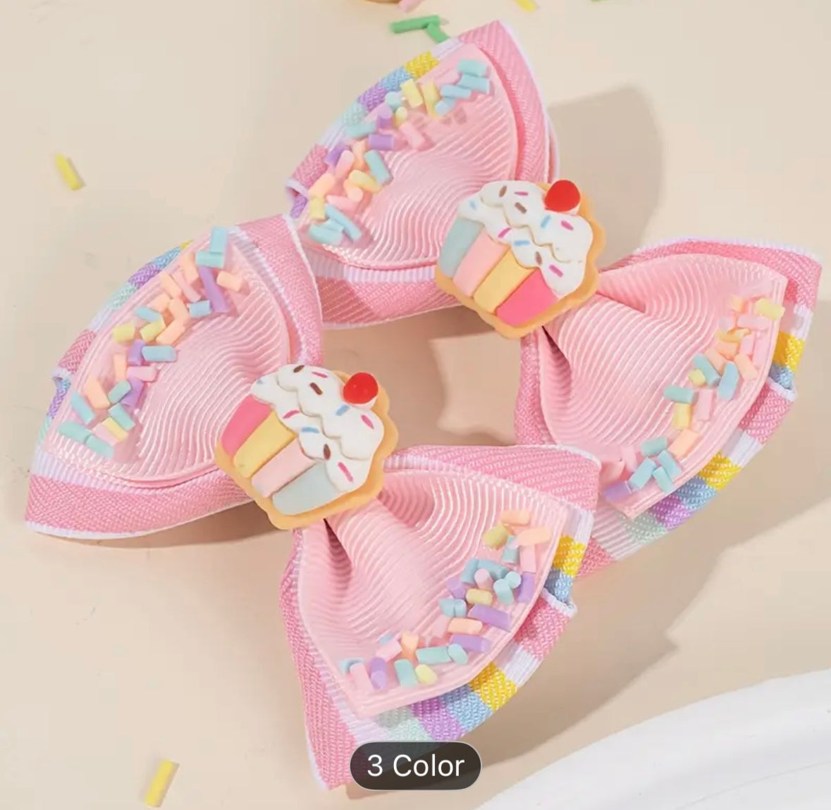 Dessert hair clips (2 pieces)