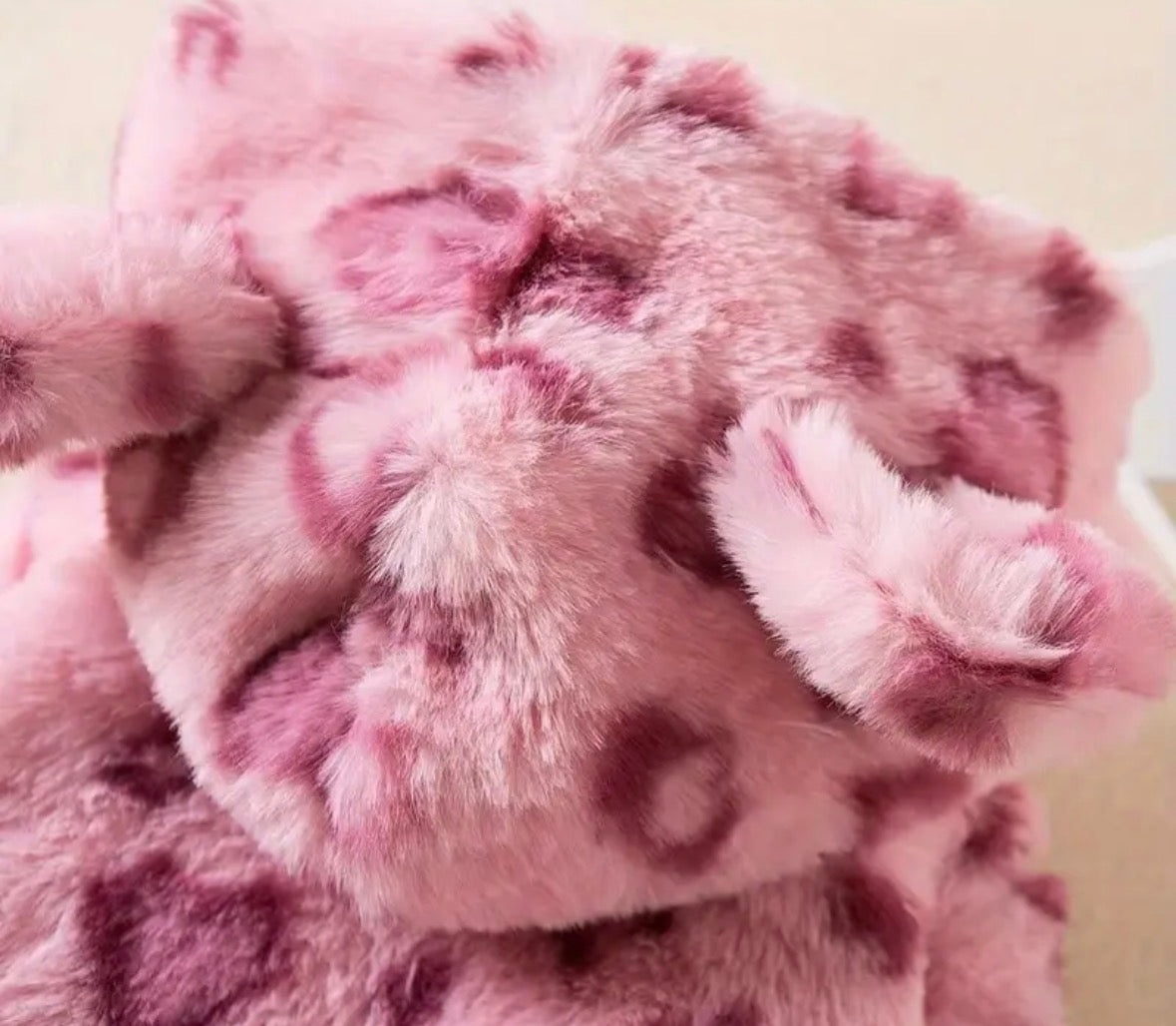 Leopard print hoodie