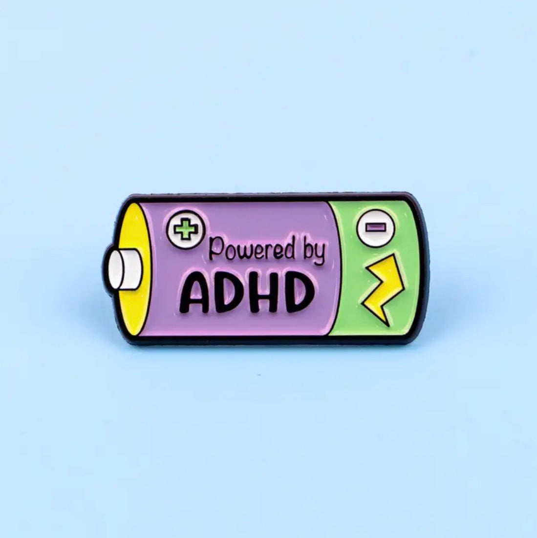 Neurodiverse badges (metal pins)