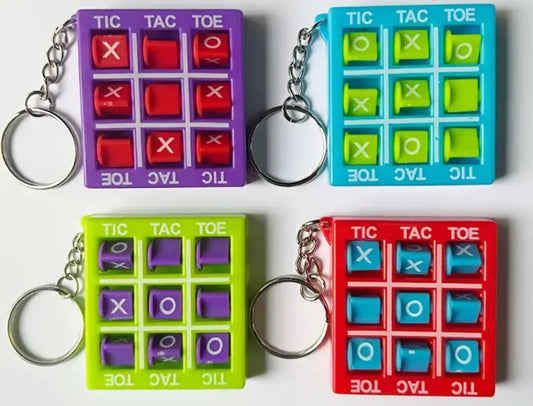 Tic, Tac, Toe Keyring fidget
