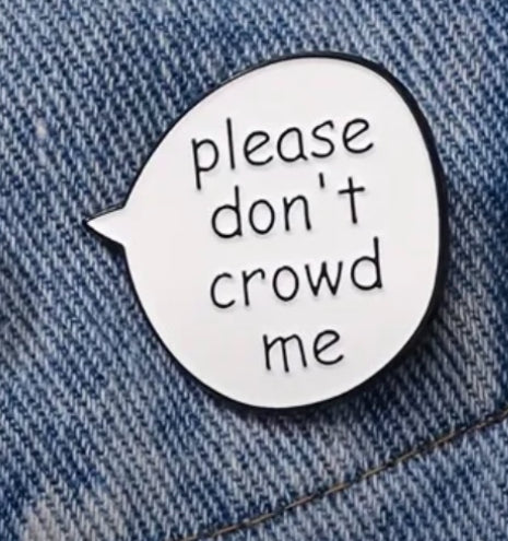 Neurodiverse badges (metal pins)