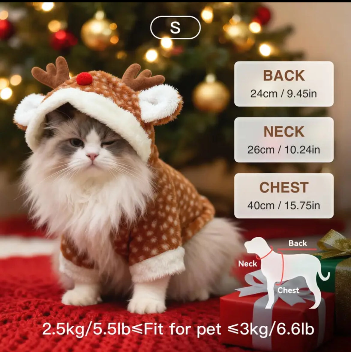 Spotted Reindeer hoodie