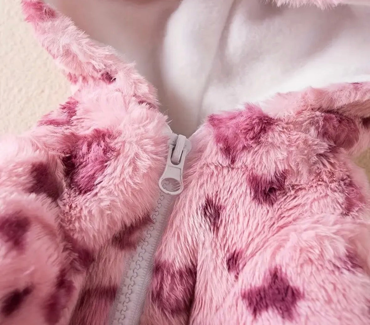 Leopard print hoodie