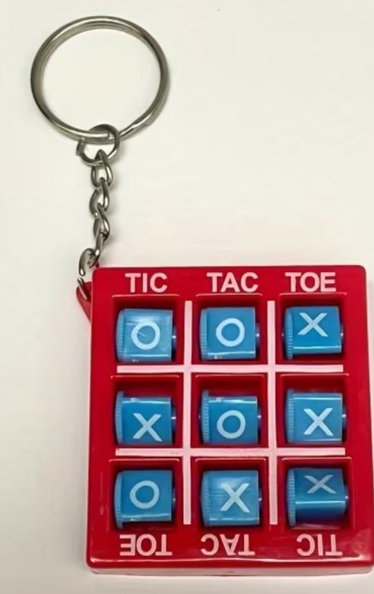 Tic, Tac,Toe Keyring fidget