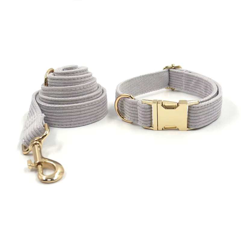 Corduroy Collar and Lead sets