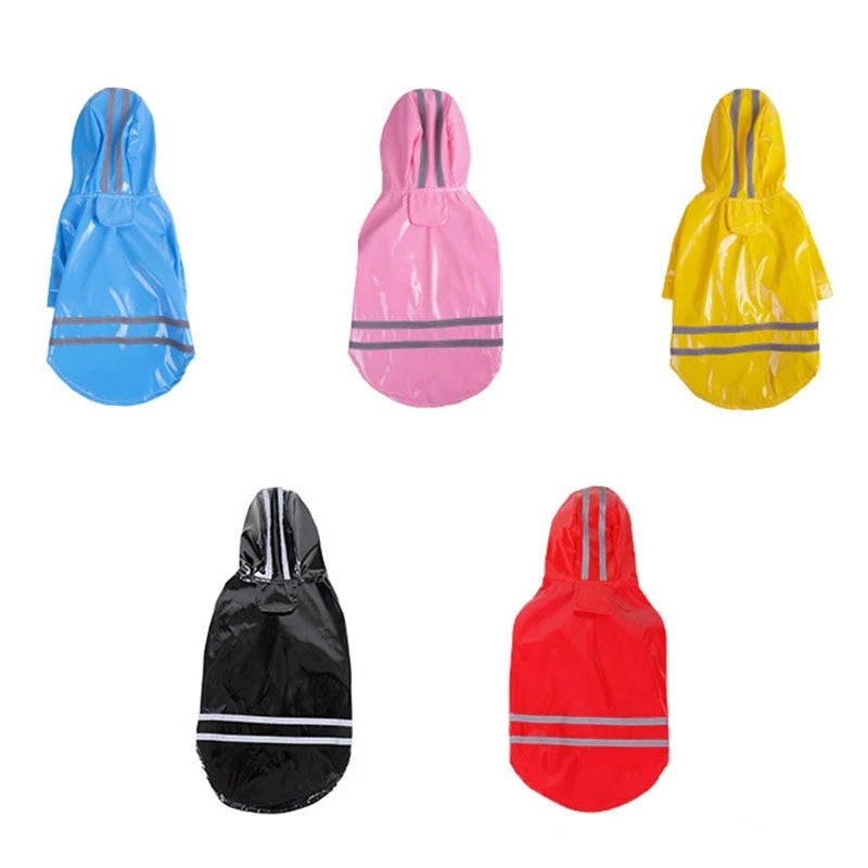 Waterproof Dog Raincoat- Hooded.