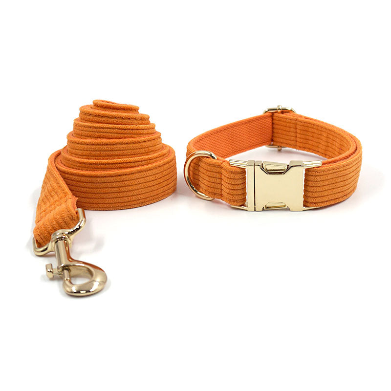 Corduroy Collar and Lead sets