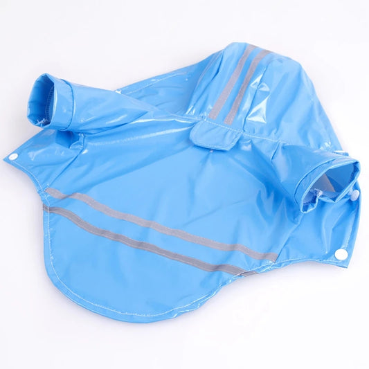 Waterproof Dog Raincoat- Hooded.