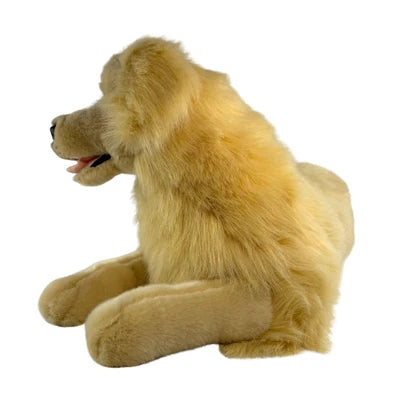 Luna - Golden Retriever with satin pocket - 62cm lying
