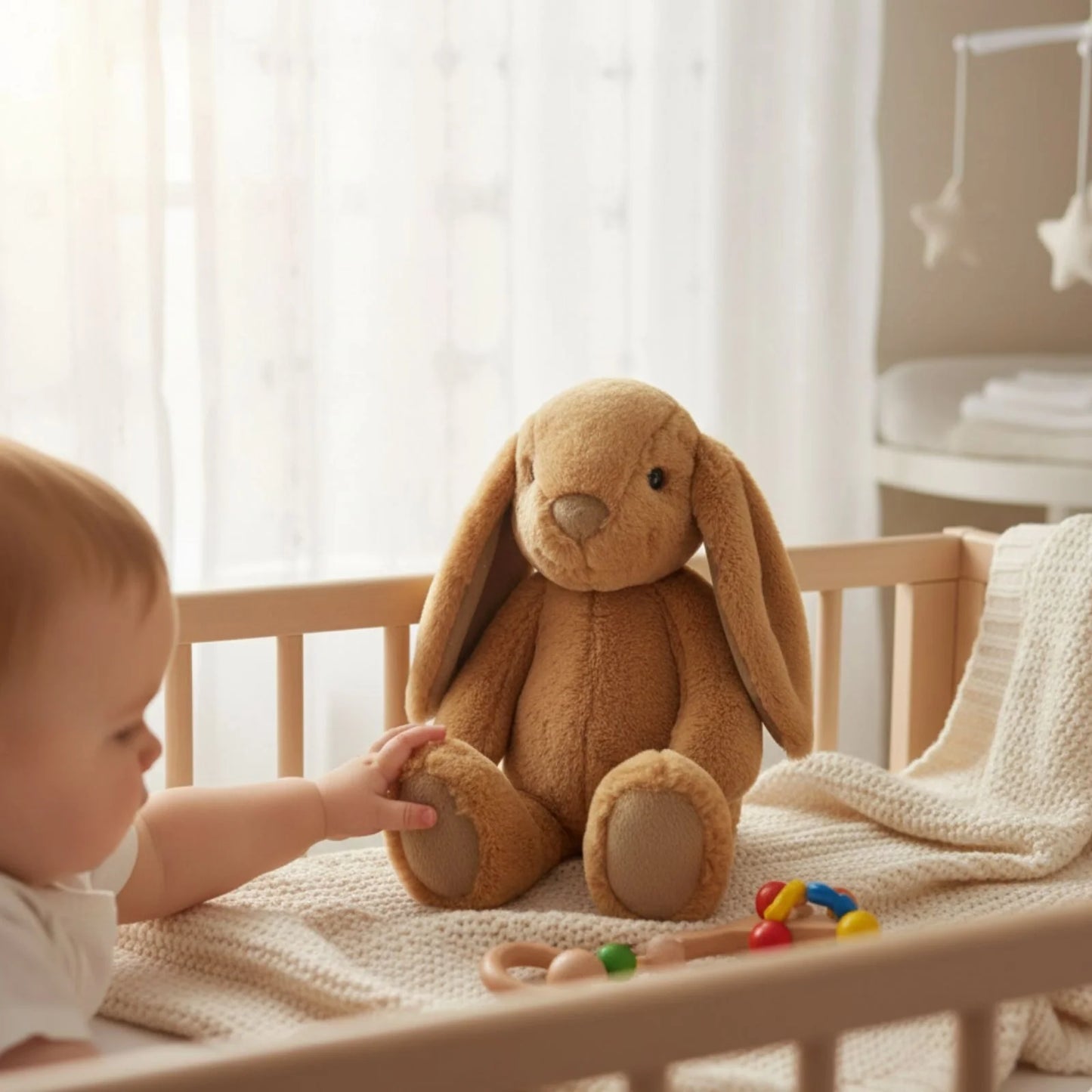 Nugget - Fluffy Rabbit- 25cm