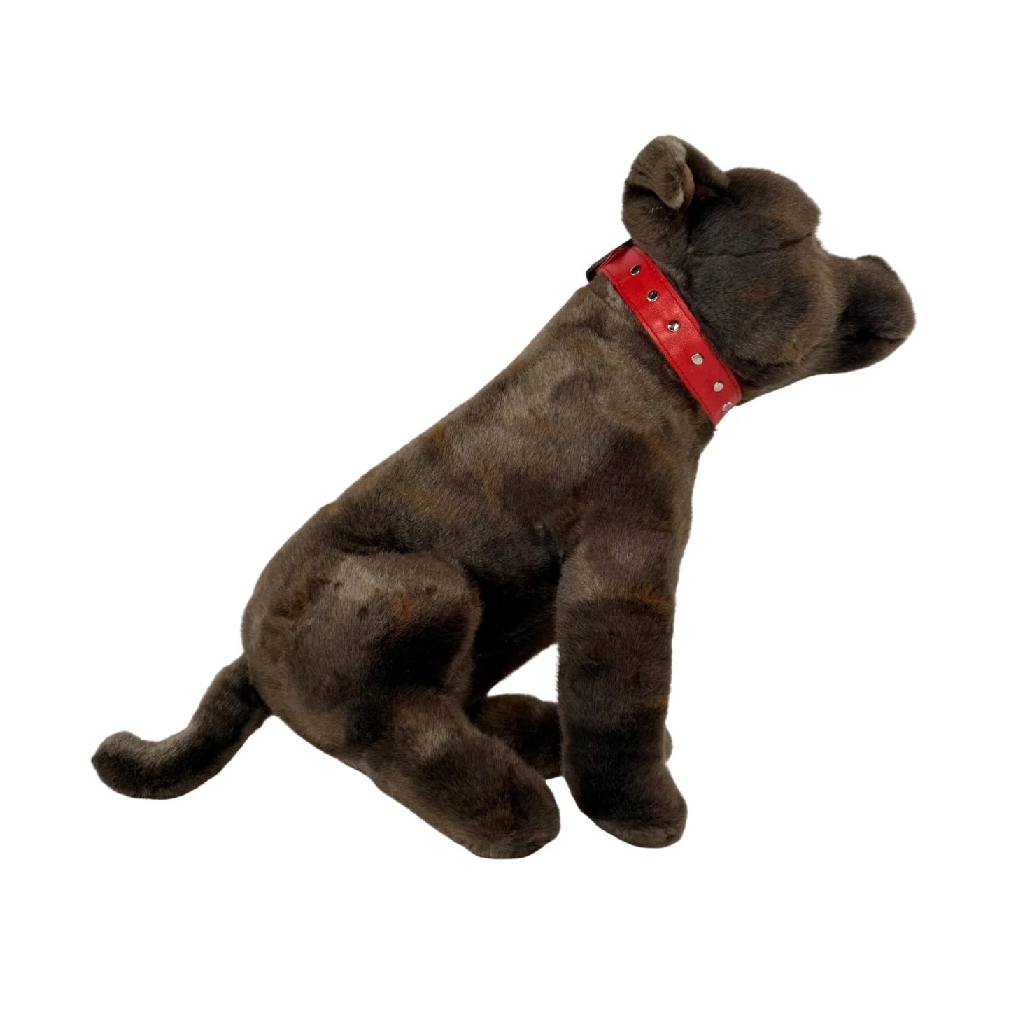 Scooter - Staffy - 32cm Sitting, Brindle