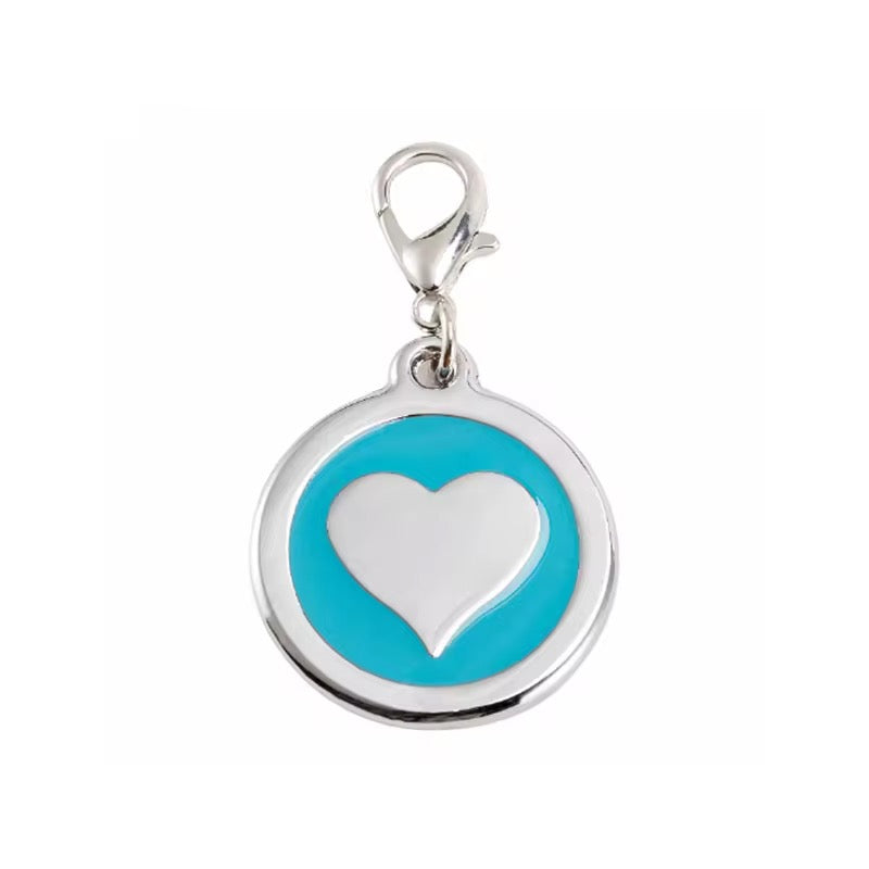 Pet ID tag (heart)