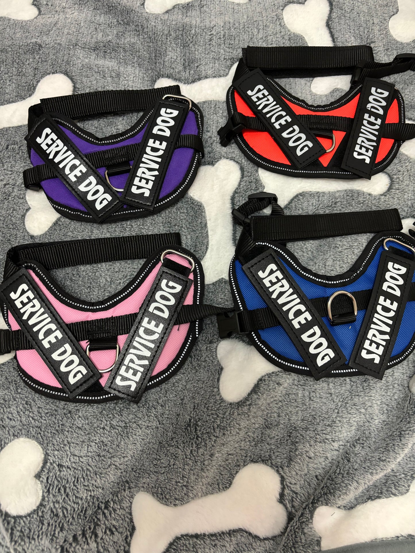 Service dog vest (Velcro version)