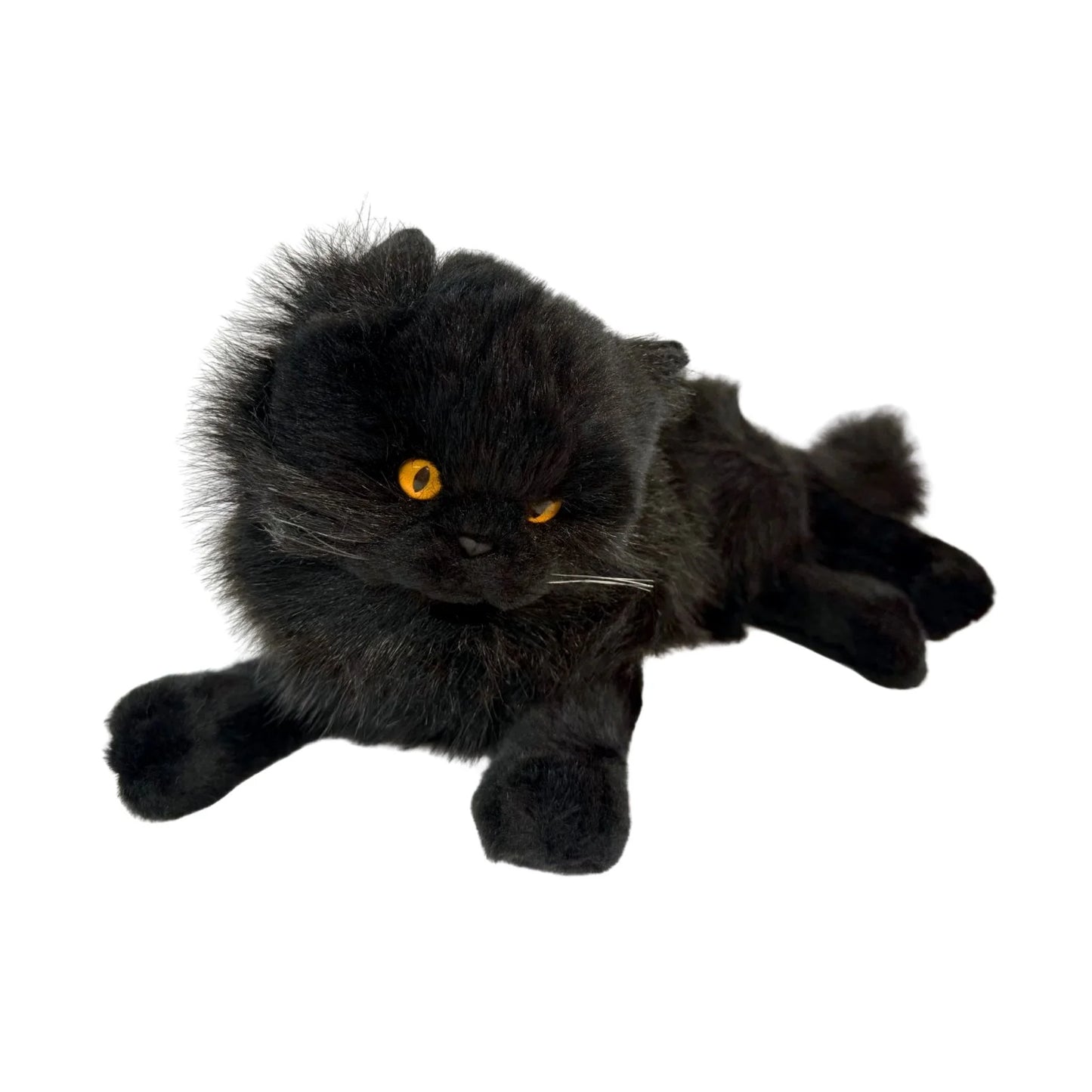 Onyx - Black Cat - 38cm lying