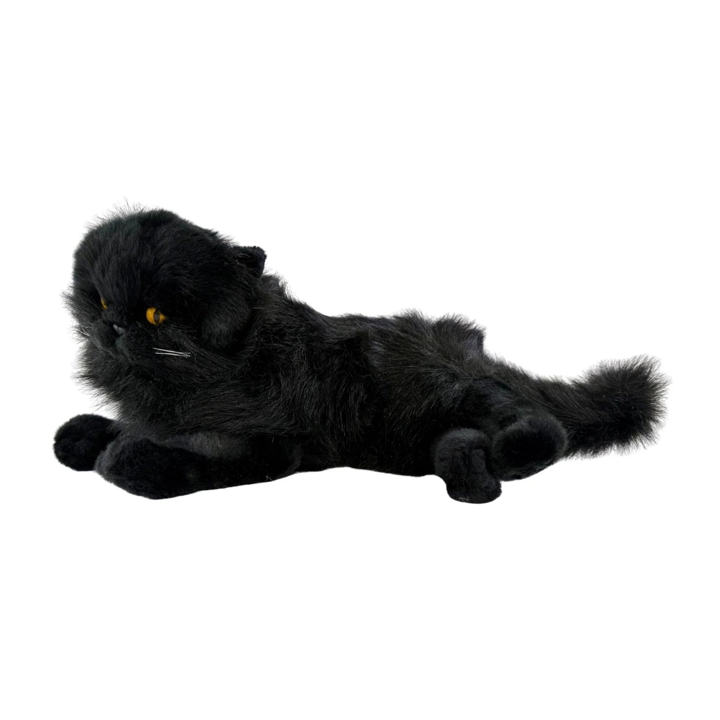 Onyx - Black Cat - 38cm lying