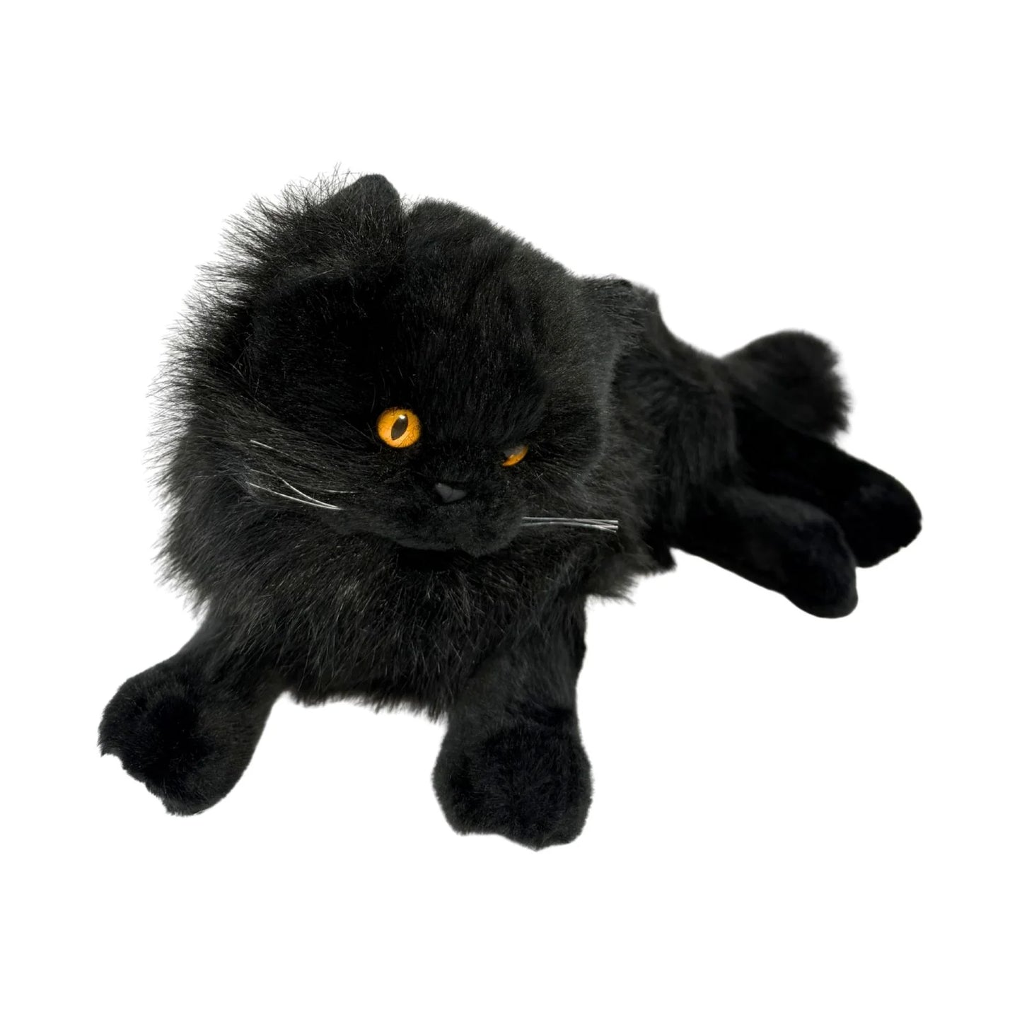 Onyx - Black Cat - 38cm lying
