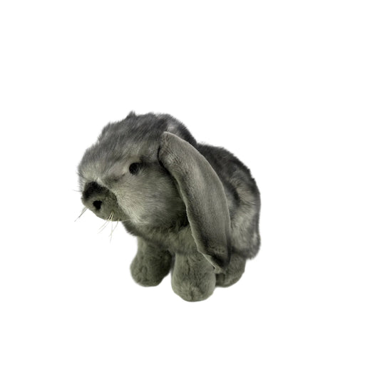 Smokey (Lop Eared Rabbit - 25cm sitting, grey)