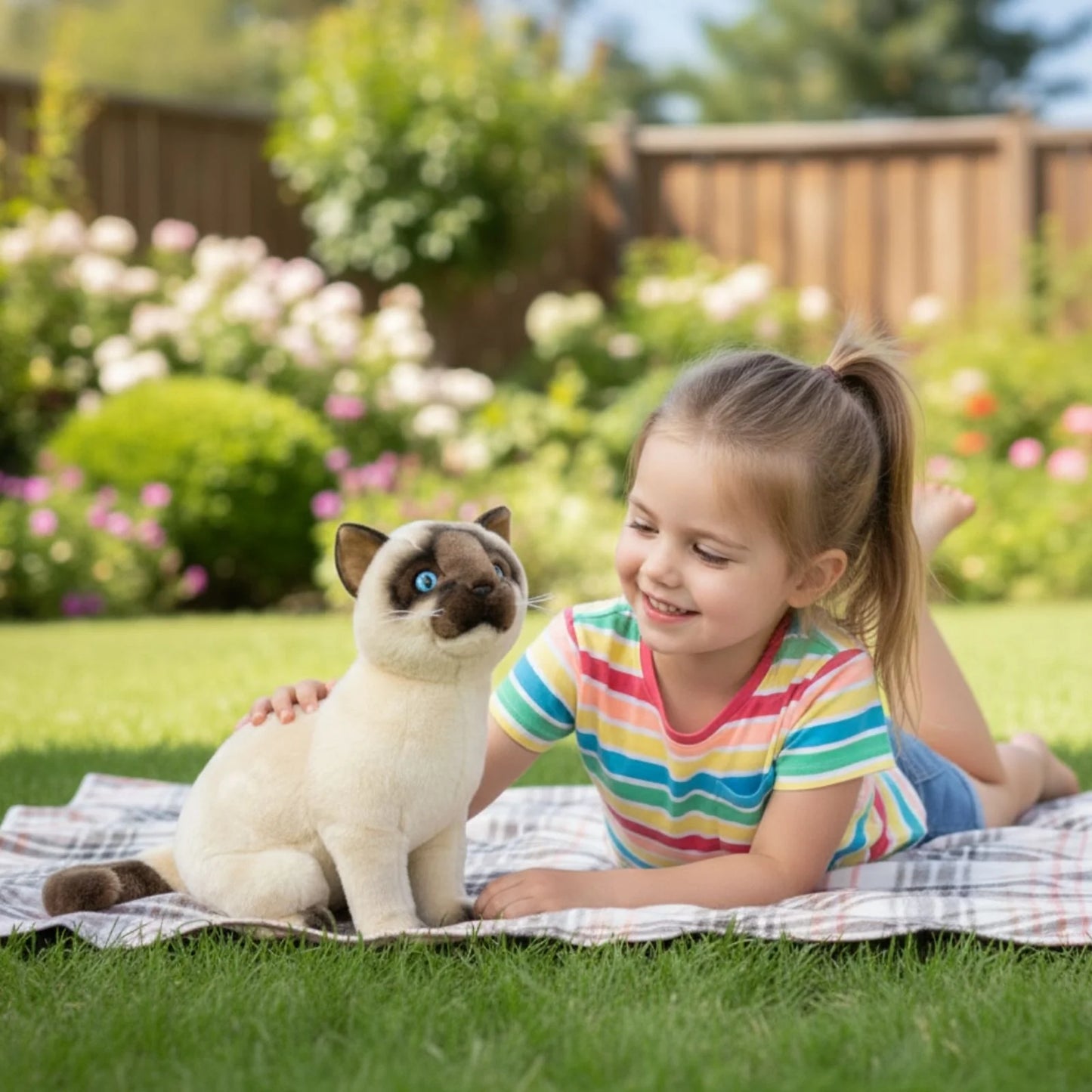 Tulip - Siamese Cat - 36cm sitting